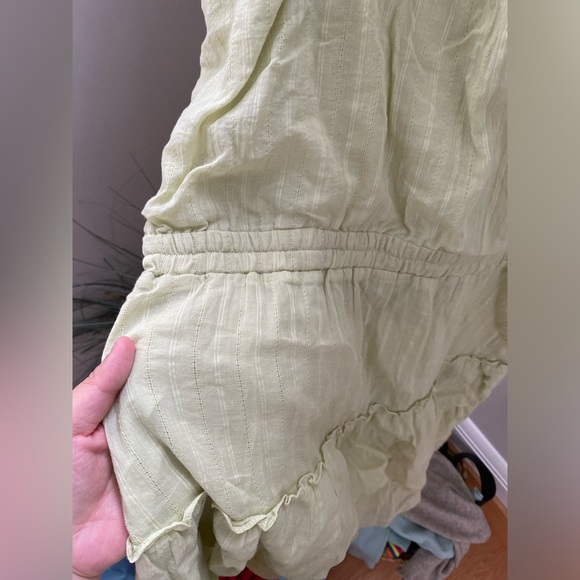 NWT Heartloom RIANNE RUFFLE TIERED DRESS size M Green - Picture 11 of 11